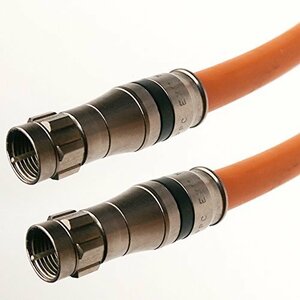 【中古】PHAT SATELLITE INTL 320フィート オレンジ トライシールド 14AWG 75オーム ジェルコーティング ブレイド 直接