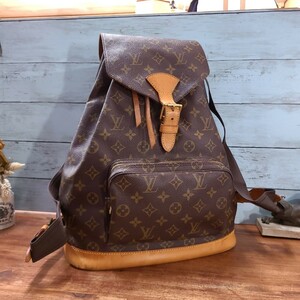 LOUIS VUITTON ヴィンテージ ルイヴィトン モンスリ GM M51135 モノグラム リュック デイパック モノグラムキャンバス