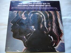 【シュリンク付き・美品】【カットアウト盤】【 STERLING刻印!!】THE ROLLING STONES / HOT ROCKS 1964-1971　US盤