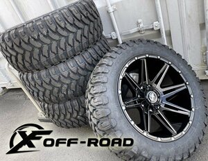 新品 展示品処分 ハラックス FJクルーザー エスカレード タホ XF OFFROAD XF220 20インチマッドタイヤホイールセット 33x12.50R20