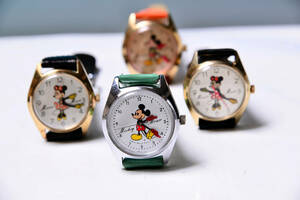 即決　SEIKO 　● ディズニータイム 　● ミッキーマウス　７石手巻き時計　