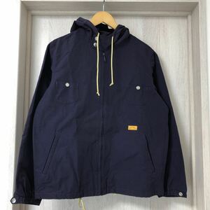 (k) NATAL DESIGN CITY JACKET HOODY 60/40 クロス サイズM ネイビー 紺色 ネイタルデザイン シティジャケット コットン ナイロン