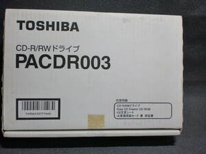 TOSHIBA CD-R RWドライブ　PACDR003 om-8