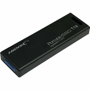 ハイディスク ＭｉｎｉＳｔｉｃｋポータブルＳＳＤ １ＴＢ ＵＳＢ３．２Ｇｅｎ２対応データ 録画用 [HDMSSD1TJP3R]