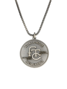 FTC◆FTC COIN NECKLACE/ネックレス/-/SLV/トップ有/メンズ
