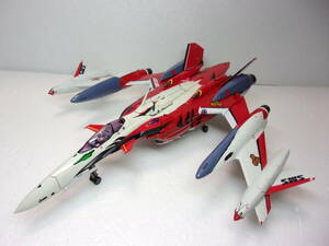 ジャンク品 （箱無し 欠品多数 未検品他） DX超合金 YF-29デュランダルバルキリー（早乙女アルト機）初期版 + スーパーパーツ 中古 現状品