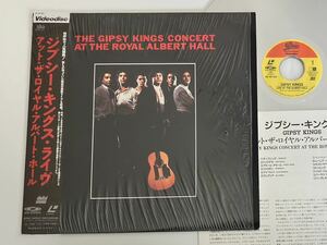 【帯/シュリンク付良好品】ジプシー・キングス・ライヴ The Gipsy Kings Concert At The Royal Albert Hall 89年LD 42・4P-124 Djobi Djoba