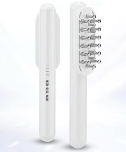 電気ブラシ RF美顔器 電動 頭皮ブラシ 美顔器 ems 微電流 LED光エステ 頭筋 表情筋 頭皮ケア フェイスケア 日本語の説明書付きSKU178