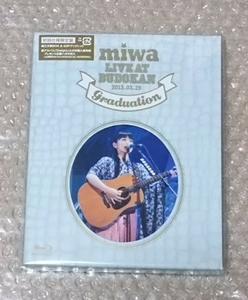 Blu-ray miwa live at 武道館 卒業式 初回仕様限定盤 新品未開封