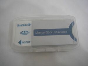 1657 SanDisk Memory Stick Duo Adaptor アダプター 20-90-00125 中古