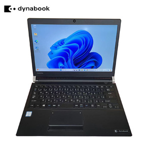 東芝 dynabook R73/D 第6世代 Core i7 メモリ8GB SSD256GB 13.3インチ Webカメラ DVD Office付 Windows11 中古