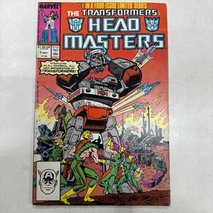 a1224-19.洋書 アメコミ TRANSFORMERS HEAD MASTERS VOL1 NO1 1冊 Marvel Comics マーベル トランスフォーマー 趣味 コミックス