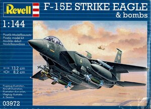 F-15E ストライクイーグル＆ボム 1/144 ドイツレベル