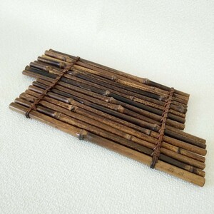 竹製 花台 香炉台 茶道具 煎茶道具