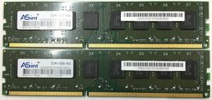 【8GB×2枚セット】ASint DDR3-1600(PC3-12800) 2R×8 計16GB 中古メモリー デスクトップ用 DDR3 即決 動作保証【送料無料】