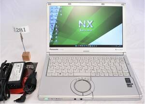 【極超美】12.1高精細(1600x900) Panasonic CF-NX4GDJCS 第5世代Core-i3 2.1GHz/500G/4G/Win11Pro/Office2021Pro 即使用可〔シルバー〕 