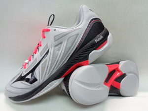 25.5cm ミズノ MIZUNO ウエーブエクシード4 WIDE CS カーペットコートタイプ 新品