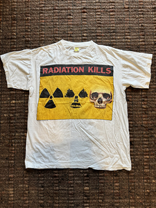 本物 当時物 ビンテージ RADIATION KILLS Lサイズ rage against the machine バンド Tシャツ vintage　neighborhood tenderloin 