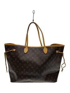 LOUIS VUITTON◆1)ネヴァーフルGM_モノグラム・キャンバス_BRW/PVC/BRW/ブラウン