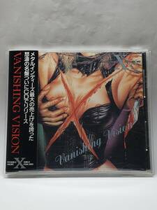 X／VANISHING VISION／エックス／ヴァニシング・ヴィジョン／国内盤（1stプレス）CD／黒帯付／1988年発表／1stアルバム／X JAPAN