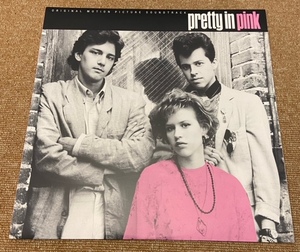 【US限定LP盤】pretty in pink　限定盤：No.2863　カラーディスク　＜邦題＞プリティ・イン・ピンク／恋人たちの街角