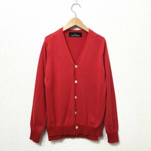 tricot COMME des GARCONS カーディガン M レッド 赤 トリココムデギャルソン