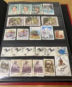 海外切手　イタリア　インド　ネパール　ホンジュラス　ケニア