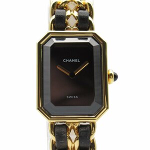 シャネル プルミエールL ブランドオフ CHANEL GP（ゴールドメッキ） 腕時計 GP/革 中古 レディース