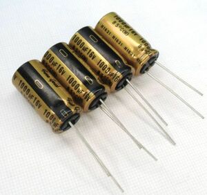 [4個] FG 16V 1000uF Fine Gold ニチコン ★生産終了品