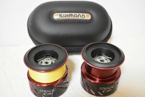 SHIMANO　16ストラディックCI4+ 　4000M　スプール2個　スプールケース