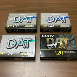 DAT カセット ソニー (SONY) 120分×1 maxell（マクセル） 120分×2 74分×1 送料無料
