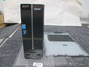 637　　　　acer Aspire XC600 ＨＤＤレス　スリムタイプPC　　　　　　　