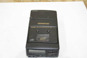 TH04340　KENWOOD　DX-7　ポータブルDAT　通電・動作未確認　現状品