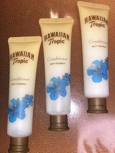 ハワイアントロピック/HAWAIIAN Tropic◆コンディショナー/シルキーココナッツ/3個/リンス/シアバター/ココナッツオイル/ハワイ/ハワイアン