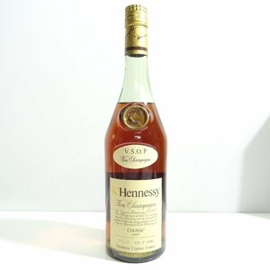 古酒 Hennessy V.S.O.P ヘネシー コニャック ブランデー 700ml スリム グリーンボトル [１]☆P