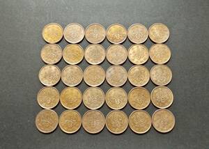 桐1銭青銅貨 送料無料 30枚まとめて（14775）　 古銭 骨董　アンティーク　日本 貨幣　菊の紋章 お宝
