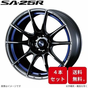 ウェッズ ホイール ウェッズスポーツ SA-25R フィット/フィットアリア GD1/GD2/GD3/GD4/GD5/GD6/GD7/GD8/GD9 ホンダ 4本セット 0073703