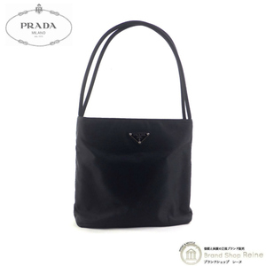 プラダ （PRADA） TESSUTO CITY ナイロン テスート トライアングルロゴ ハンド トート バッグ B6243 NERO（中古）中古