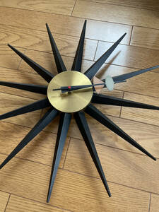 オリジナル　George Nelson Sunburst Clock ジョージネルソン　サンバースト　ハワードミラー　ヴィトラ　VITRA イームズ　ハーマンミラー