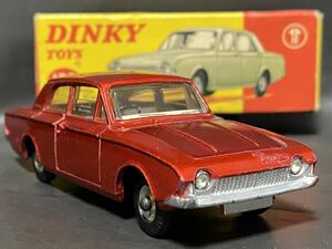 英 Dinky Toys #130　Ford Consul Corsair　　ディンキー　フォード　コンサル　コルセア　ビンテージ vintage Meccano England GB UK