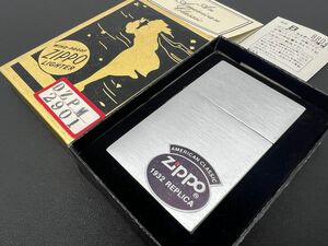 ★箱付き美品　ZIPPO ジッポ　無地　ライター 1932レプリカ　火花OK　当時書類付属★