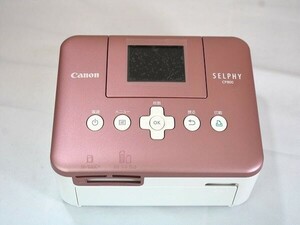 1円スタート Canon SELPHY セルフィー CP800 インクジェットプリンタ メモリーカード印刷 USB 無線 ポストカード カード ピンク A06683