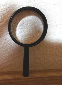 虫眼鏡　ルーペ　ミニサイズ　小さい　可愛い　ミニ　拡大鏡 ハンドルーペ　ミニチュア　