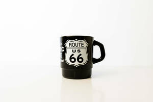 スタッキング マグミルキーマグ ルート66 アメリカン雑貨 ROUTE66