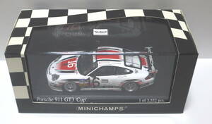 ポルシェ 911 GT3 24h Daytona 2004 #16 400046216　MINICHAMPS 1/43スケール 