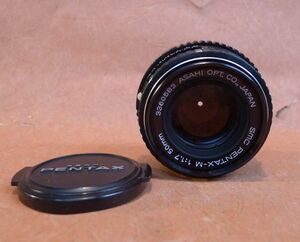 a109 smc PENTAX-M 1:1.7 50mm レンズ マニュアルフォーカス サイズ：約 直径5.5×高さ4ｃｍ /60