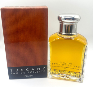 ★タスカニー ARAMIS・Super Rare Early Vintage TUSCANY EAU DE TOILETTE BOTTLE ★200ml・U.S.A. Spec.・★未使用/展示/地下倉庫保管品 