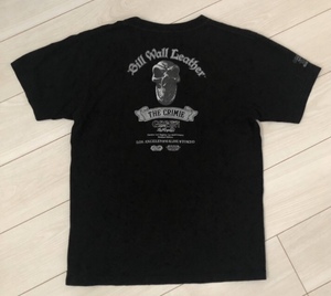 CRIMIE コラボ Bill Wall Leather 日本製 Tシャツ 黒 Tee 限定 西海岸 カルチャー 古着 や 伊勢丹 取扱 ブランド 好きに も クライミー