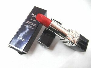 ▲▲未使用品 クリスチャンディオール ChristianDior ROUGE DIOR NUDE ルージュディオール リップスティック 663 ギピュール 口紅▲▲