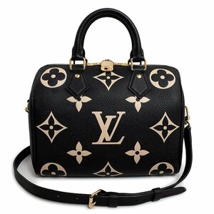 （新品・未使用品）ルイ ヴィトン LOUIS VUITTON スピーディ バンドリエール 25 ハンドバッグ モノグラムアンプラント レザー M58947 箱付